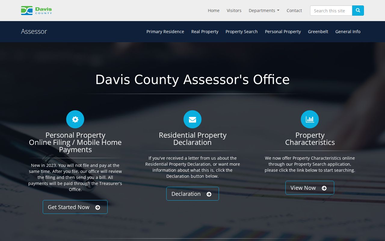 Bountiful residents directory Davis County Assessor office and property record source