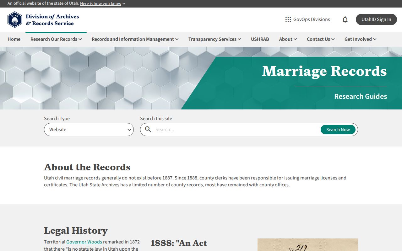 Bountiful previous residents Utah Archives marriage guide and historical record route